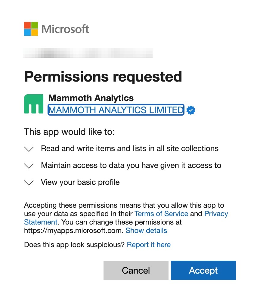 Allow permissions